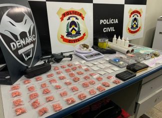 Ação da Polícia Civil em casas de prostituição da Capital apreende 500 comprimidos de ectasy