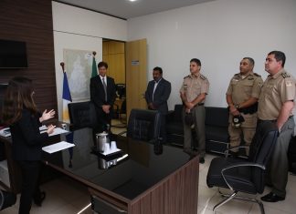 Polícia Militar opera posto de atendimento no aeroporto de Palmas em parceria com a Polícia Federal