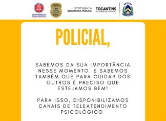 Segurança Pública implanta serviço de atendimento psicossocial para os servidores da SSP-TO