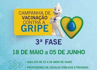 Última fase da campanha de vacinação contra Influenza começa nesta segunda-feira, 18