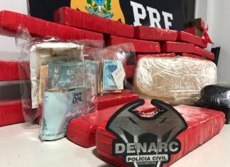 Polícia Civil do Tocantins apreende mais de 30 quilos de entorpecentes em Guaraí