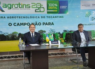 Indústria e Comércio apresentam oportunidades de investimentos no Estado na Agrotins/2020 100% digital