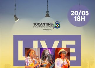Governo do Tocantins promove ‘live’ musical para homenagear os 31 anos de Palmas