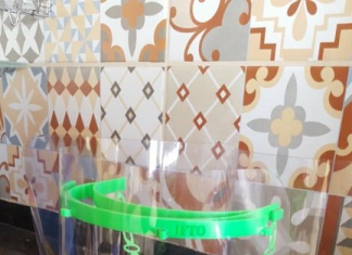 IFTO doa máscaras de proteção e suportes de maçaneta em Araguaína