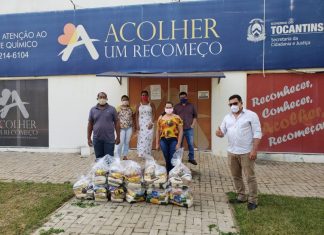 Assistidos pelo projeto Acolher em situação de vulnerabilidade econômica recebem apoio assistencial durante pandemia do Covid-19