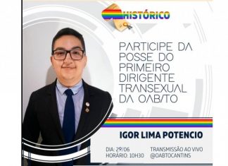 Advogado morre na véspera de tomar posse como primeiro dirigente transexual da OAB-TO