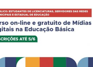 Inscrições terminam hoje: IFTO oferta curso gratuito de Mídias Digitais na Educação Básica