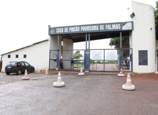 Drone é abatido na CPP de Palmas após jogar produtos ilegais para presos em banho de sol