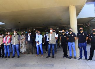 Operação de prevenção à Covid-19 foram realizadas hoje em Palmas, Araguaína e Gurupi.