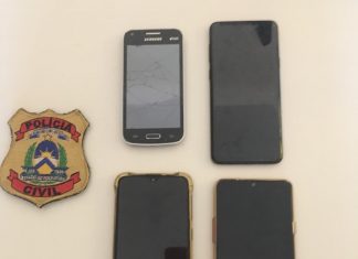 Operação da Polícia Civil do Tocantins contra crimes contra patrimônio na região sul de Palmas resulta na prisão de um homem e apreensão de quatro celulares