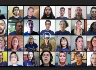 Coral Municipal de Palmas participa de festival online promovido pela Costa Rica