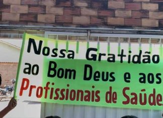 Paciente com Covid-19 recebe alta após dá luz no Hospital Geral de Palmas