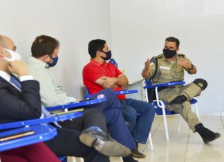 Forças de segurança discutem ações em apoio a ato de conscientização realizado por ciclistas da Capital