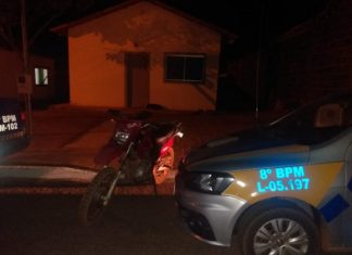 PM prende dois homens suspeitos de vários roubos em Paraíso e uma moto roubada é recuperada