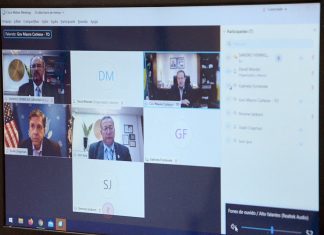 Governador Mauro Carlesse apresenta potencialidades do Tocantins ao embaixador do EUA