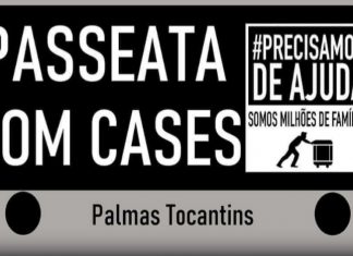 Profissionais da área de eventos realizam manifestação pedindo atenção da Prefeitura de Palmas e Governo do Estado