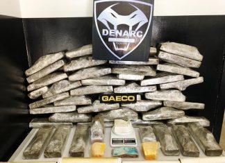 Gerente do tráfico e mais dois traficantes são presos pela Polícia Civil em Palmas com mais de 50 kg de drogas