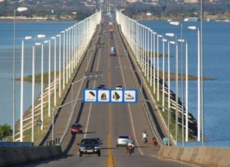 Ponte da Amizade que liga Palmas a Luzimangues é parcialmente interditada