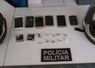 Polícia Militar recupera moto furtada e prende três homens suspeitos de praticarem crimes em Pedro Afonso
