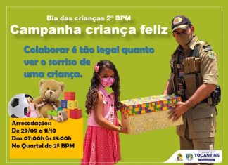 PM lança a Campanha “Criança Feliz” em Araguaína