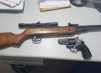 Forças de Segurança apreendem réplicas de armas de fogo que eram utilizadas para intimidar população de assentamento em Marianópolis