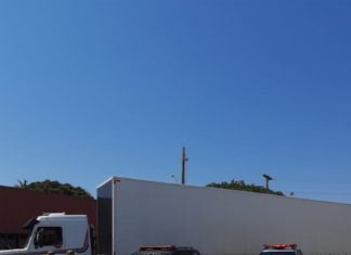 Polícia Militar apreende semirreboque com sinais de adulteração no Posto Fiscal de Talismã