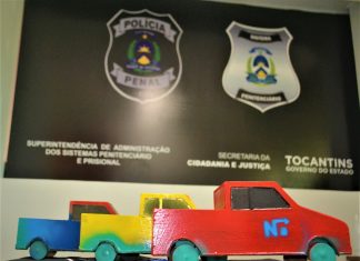 Carrinhos artesanais produzidos por pessoas privadas de liberdade irão alegrar o Dia das Crianças em comunidades de Palmas e Palmeirópolis
