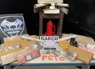 Operação Capitidra da Polícia Civil apreende drogas na região sul da Capital e prende duas pessoas