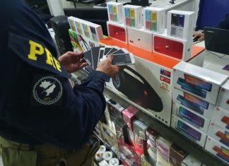 PRF apreende na BR 153 cargas de eletrônicos avaliada em mais de R$ 75 mil