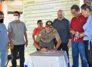 Governador Carlesse anuncia implantação do Colégio Militar em Dianópolis