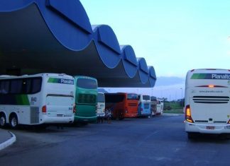Rodoviária de Palmas tem aumento no movimento e segue sem fiscalização de medidas de prevenção