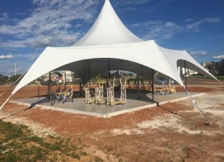 Com projeto em andamento, frequentadores da Praia da Graciosa devem manter distância segura de trecho em obra