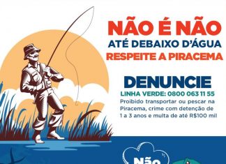Período da piracema permanece vigente até o próximo dia 28 de fevereiro no Tocantins