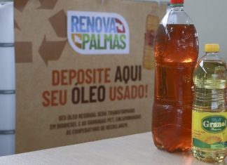 Projeto de Reciclagem de Óleo Residual recebeu 400 litros no primeiro mês em operação