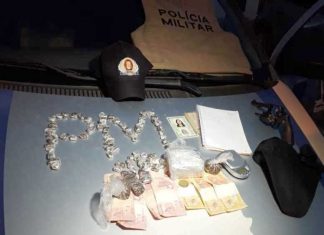 Denúncia de pai de usuário de drogas leva PM à prisão de traficantes em Dueré