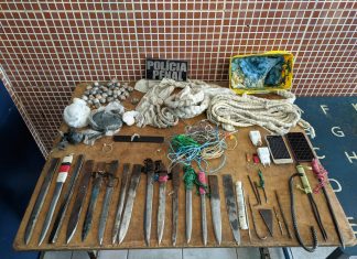 Operação da Polícia Penal finaliza com apreensões de objetos ilícitos encontrados em unidades prisionais
