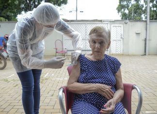 Idosos de lares de longa permanência em Palmas começam a receber vacina contra Covid-19