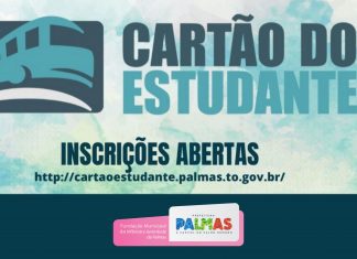 Prefeitura de Palmas publica edital de seleção do Programa Cartão do Estudante 2021 e oferece 890 vagas