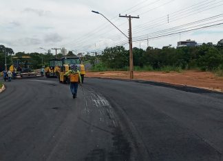 Seisp realiza recapeamento de cruzamento entre NS-02 e LO-08