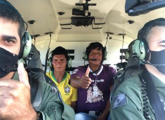 Indígena Karajá desaparecido há três dias na Ilha do Bananal é resgatado pela aeronave Tocantins 01 do Ciopaer