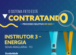 SENAI realiza processo seletivo para contratação de instrutor