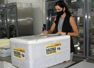 Tocantins recebe 51.480 novas doses da vacina contra a Covid-19 neste domingo (1º)