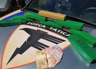 PM apreende cinco quilos de maconha em mochila de passageira na rodoviária de Gurupi