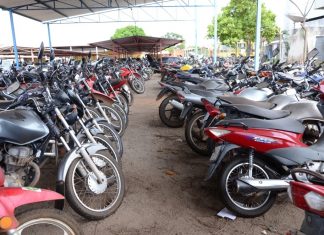 Dentran de Palmas terá leilão virtual de 673 veículos em agosto; lances começam em R$ 30