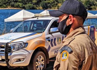 PM faz operação em pontos turísticos do TO durante o mês de julho para coibir crimes e aglomerações