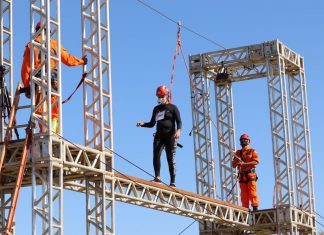 Candidatos do concurso dos Bombeiros passam por teste de aptidão física
