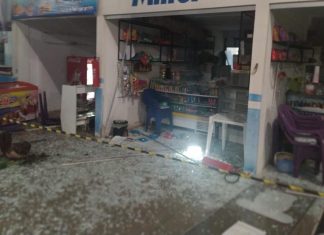 Explosão de botijão de gás deixa uma pessoa ferida e causa estragos em rodoviária no interior do Tocantins