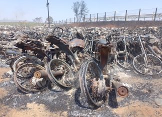 Balanço parcial indica que dois mil veículos foram destruídos por incêndio no pátio da Polícia Civil em Palmas