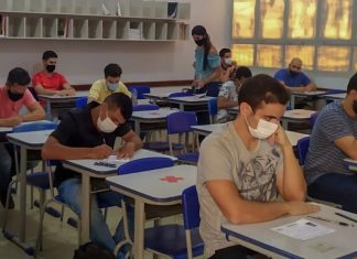Candidatos do concurso dos Bombeiros passam por avaliação psicológica
