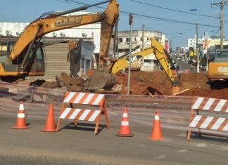 Principal avenida de Araguaína é interditada por 30 dias para obras da Via Norte